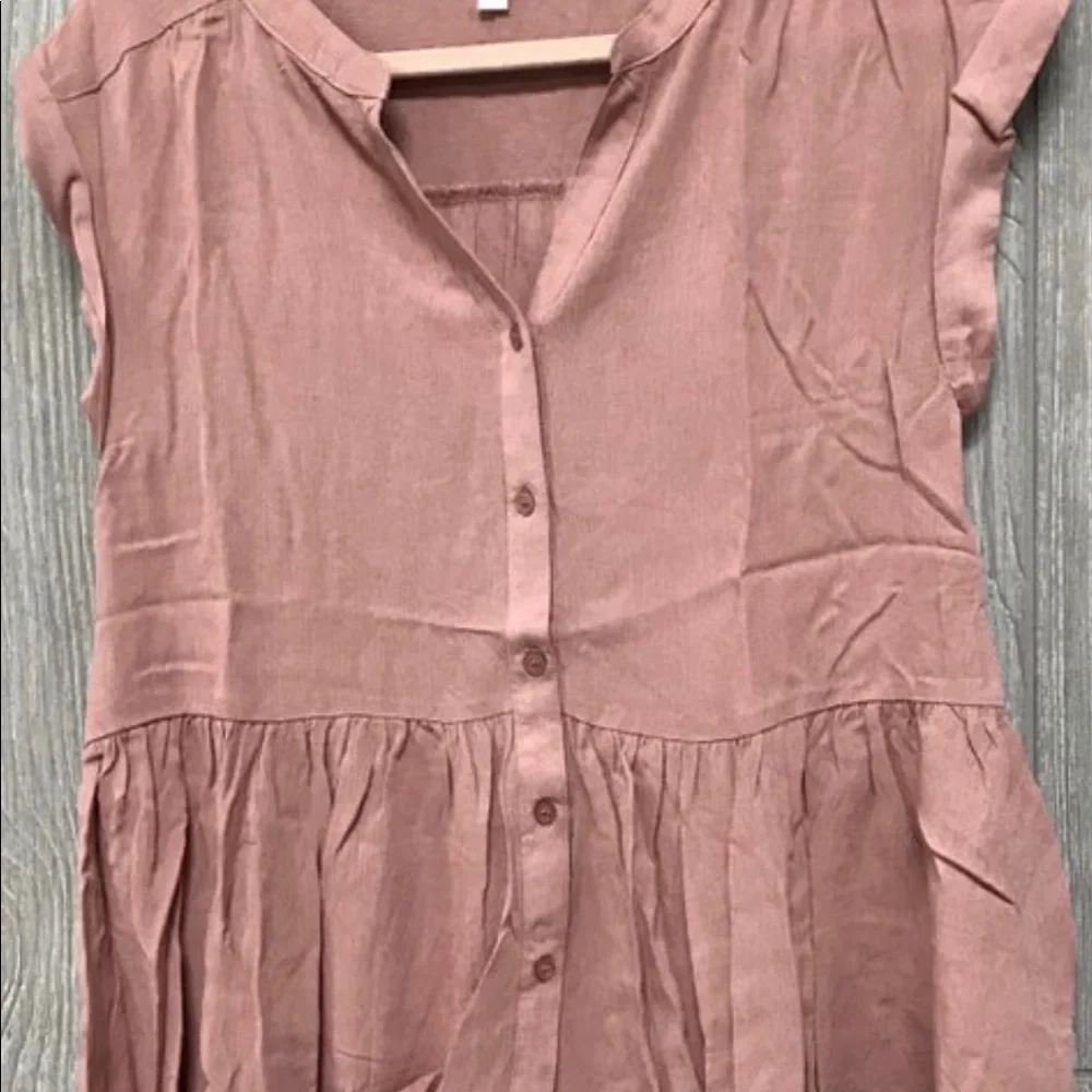 Pink Ruffle Top - Picture 2 of 3